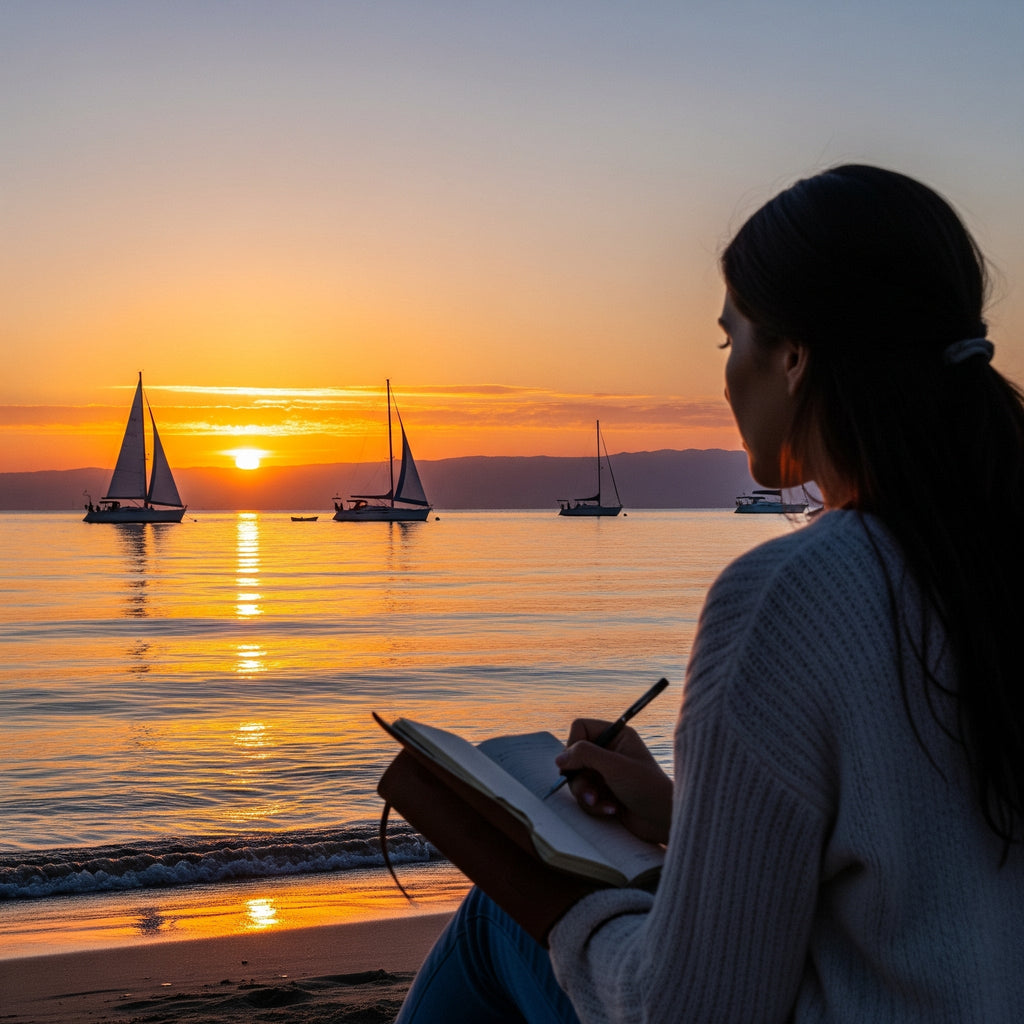 August's Golden Glow: Reflecting, Renewing, and Readying with Your Journal