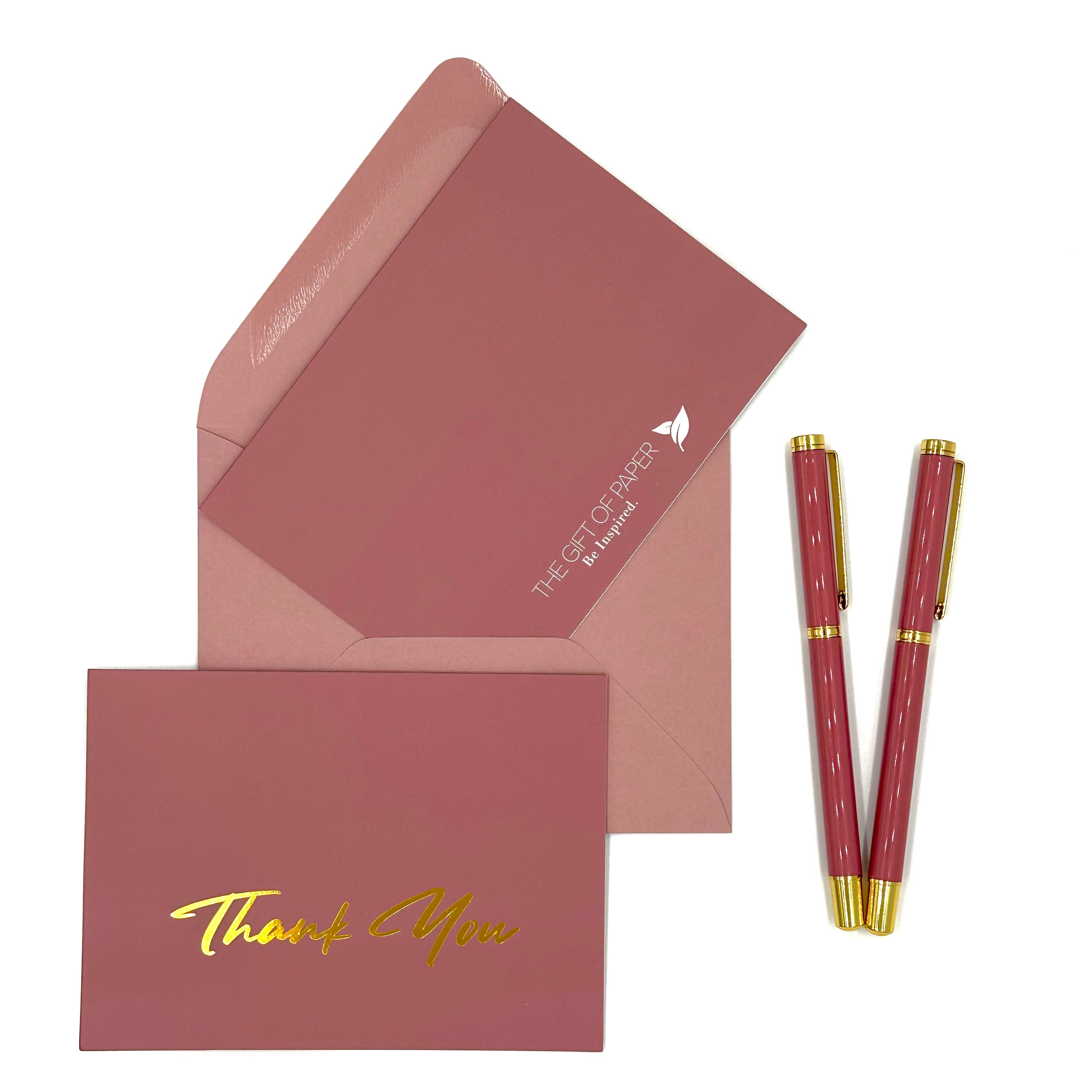 Greeting Set - Rose Gold