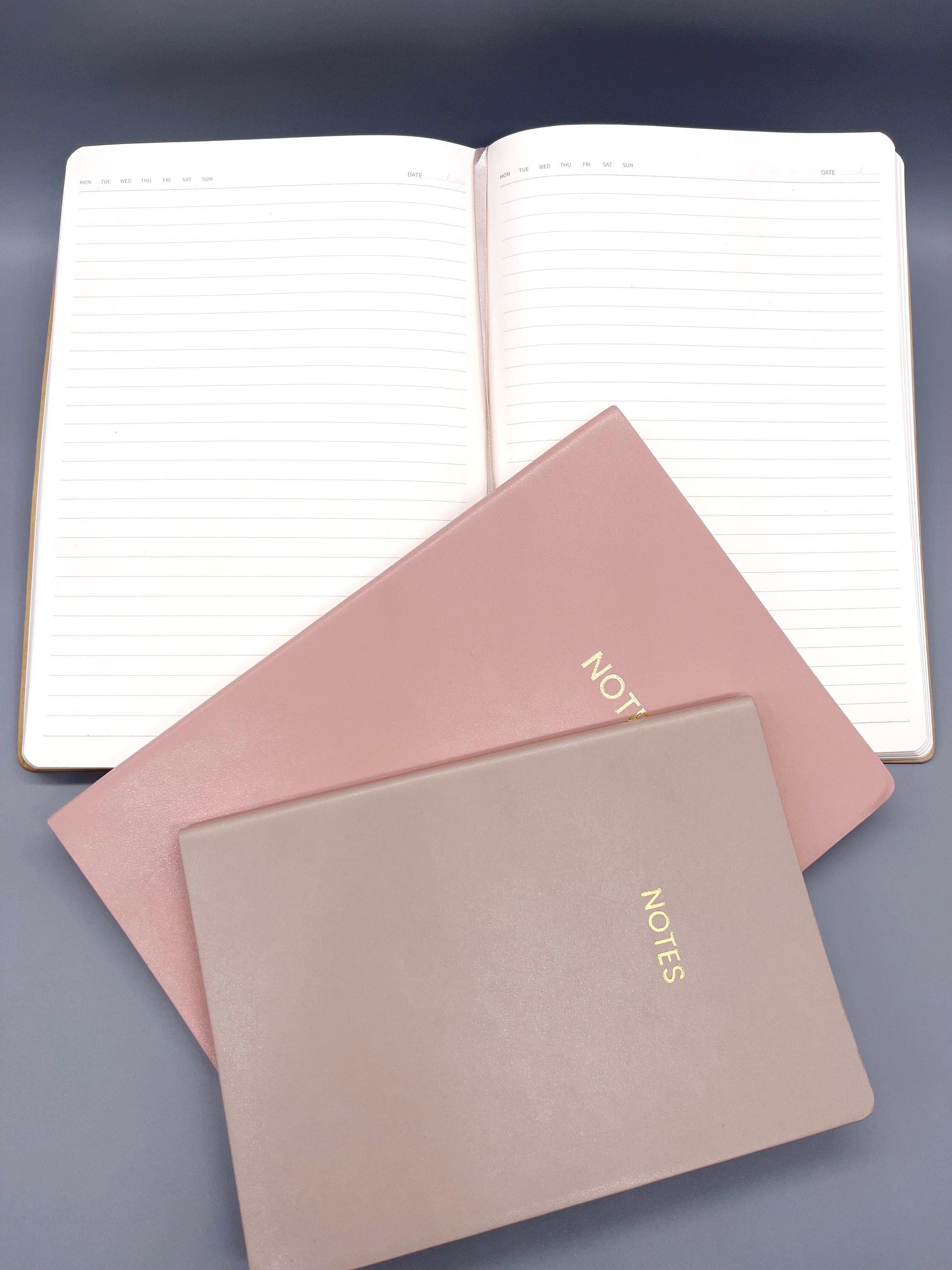 Note card, notebooks and planners and stationery