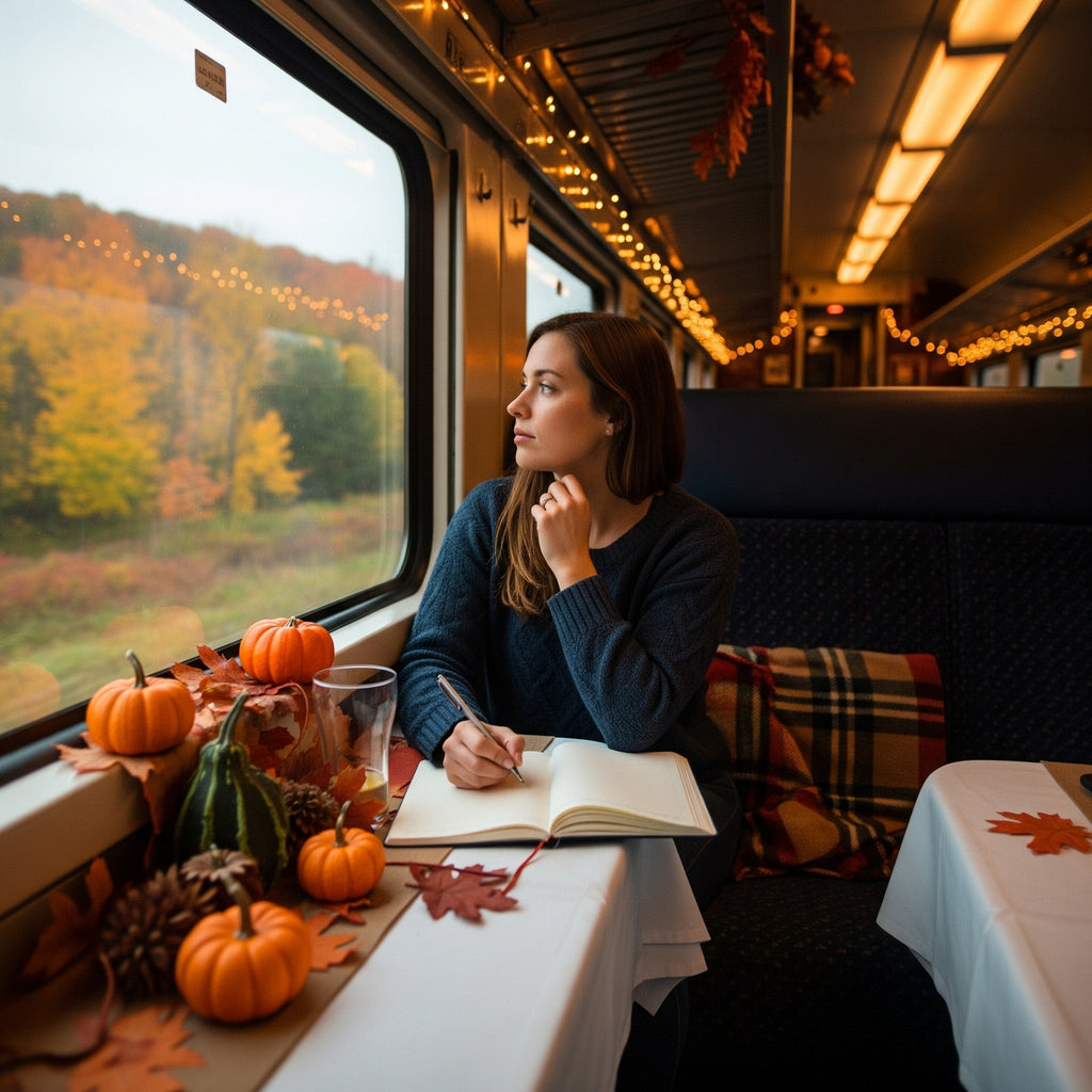 November's Embrace: Journaling for Gratitude, Reflection, and Cozy Comfort